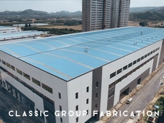 Bâtiment d'atelier de structure en acier lourd de grande portée