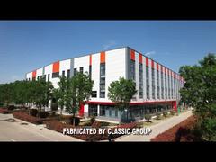 Atelier industriel en acier de grande taille et à faible coût